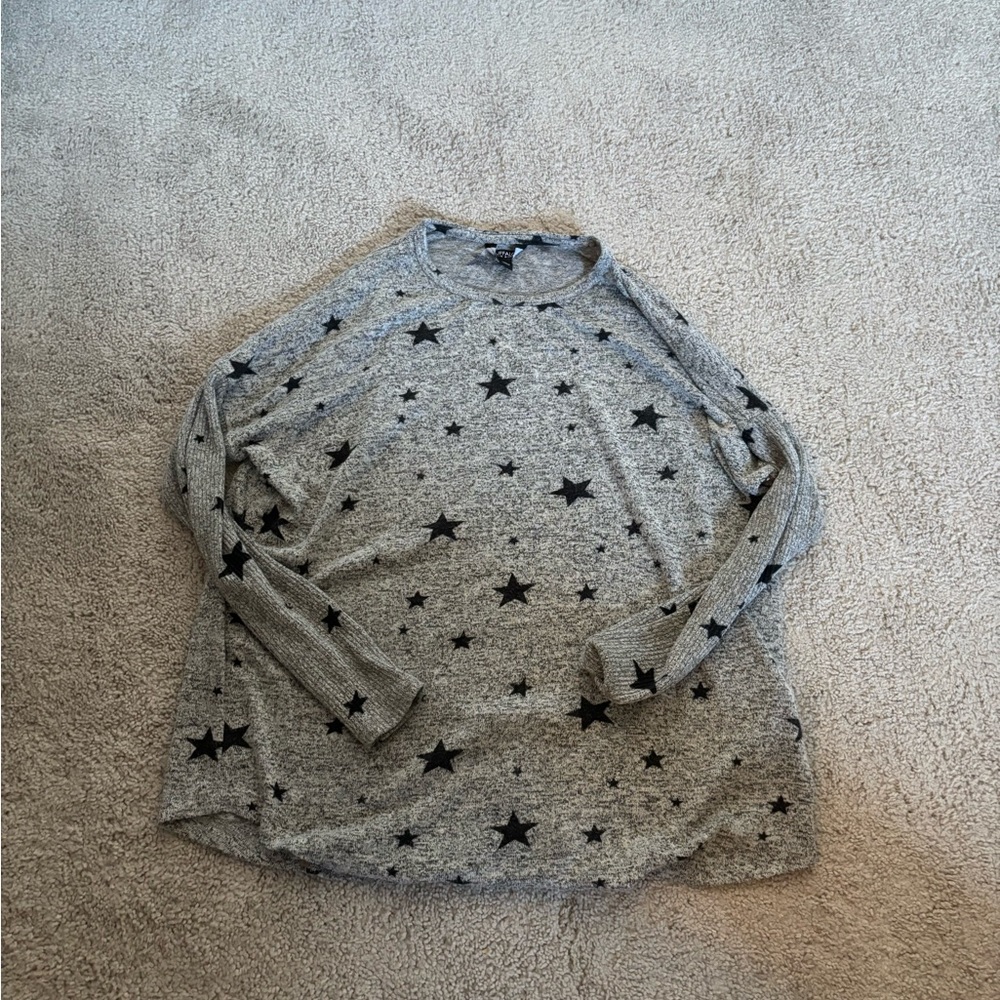 long sleeve pj top